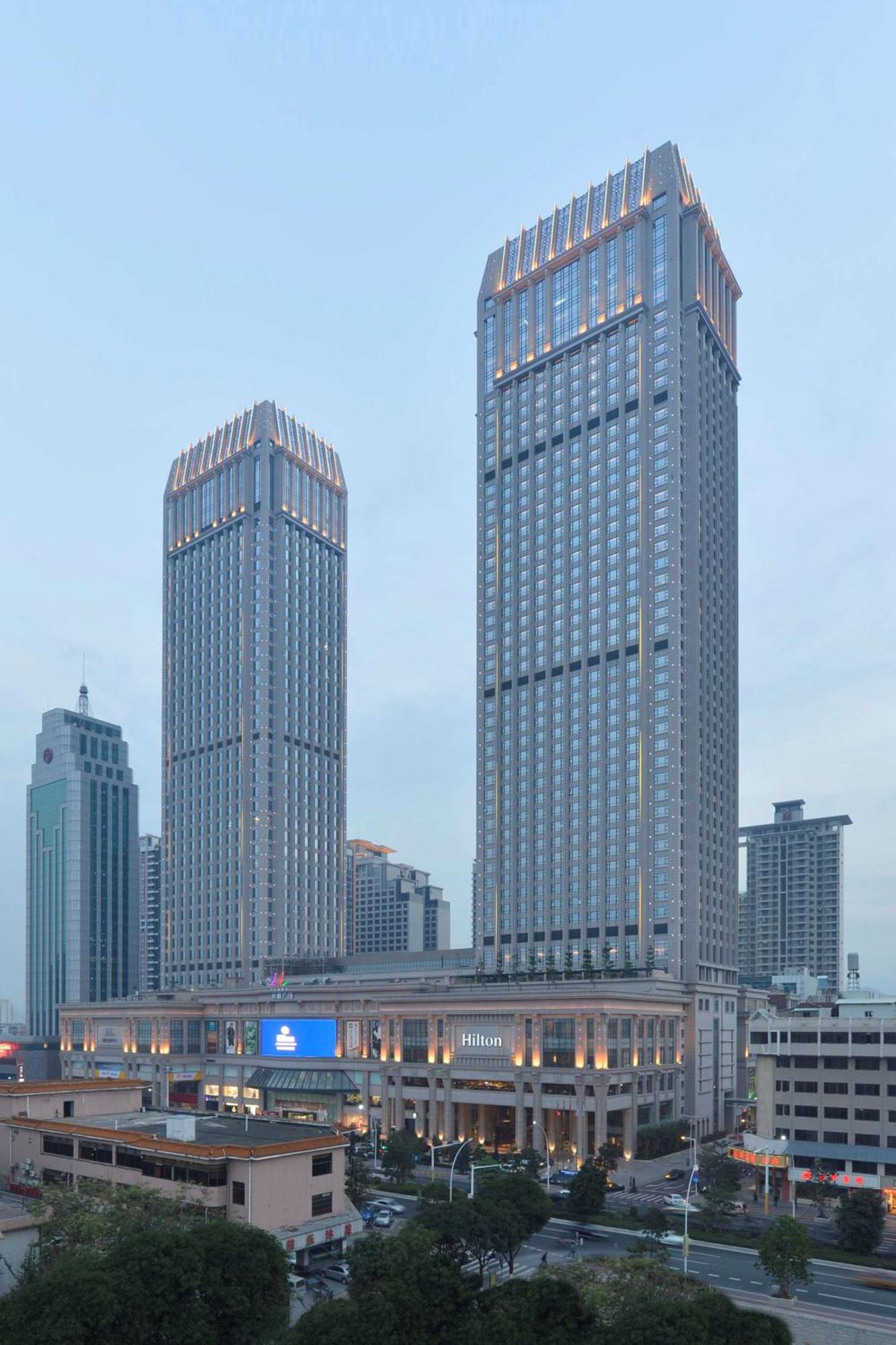 Hilton Zhongshan Downtown Eksteriør billede